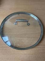 Le Creuset Deksel, Huis en Inrichting, Keuken | Potten en Pannen, Ophalen of Verzenden, Nieuw, Glas, Koekenpan of Braadpan