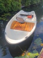 Visboot polyester,  merk Elan, 410 cm lang. 10 pk Honda., Watersport en Boten, Ophalen, Gebruikt, Tot 10 pk, Snelvarend