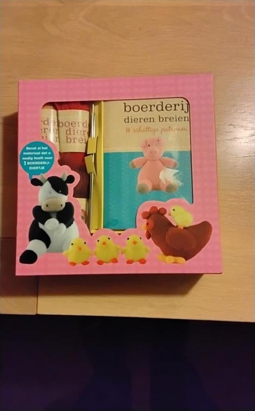 Boek-Box boerderijdieren, Kinderen en Baby's, Overige Kinderen en Baby's, Nieuw, Ophalen of Verzenden