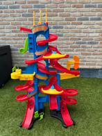 Fisher price little people racebaan, Kinderen en Baby's, Speelgoed | Racebanen, Racebaan, Zo goed als nieuw, Handmatig, Ophalen