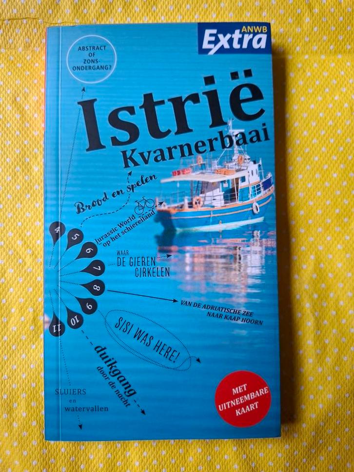ANWB reisgids Istrië met plattegrond, Boeken, Reisgidsen, Gelezen, Reisgids of -boek, Europa, ANWB, Ophalen of Verzenden