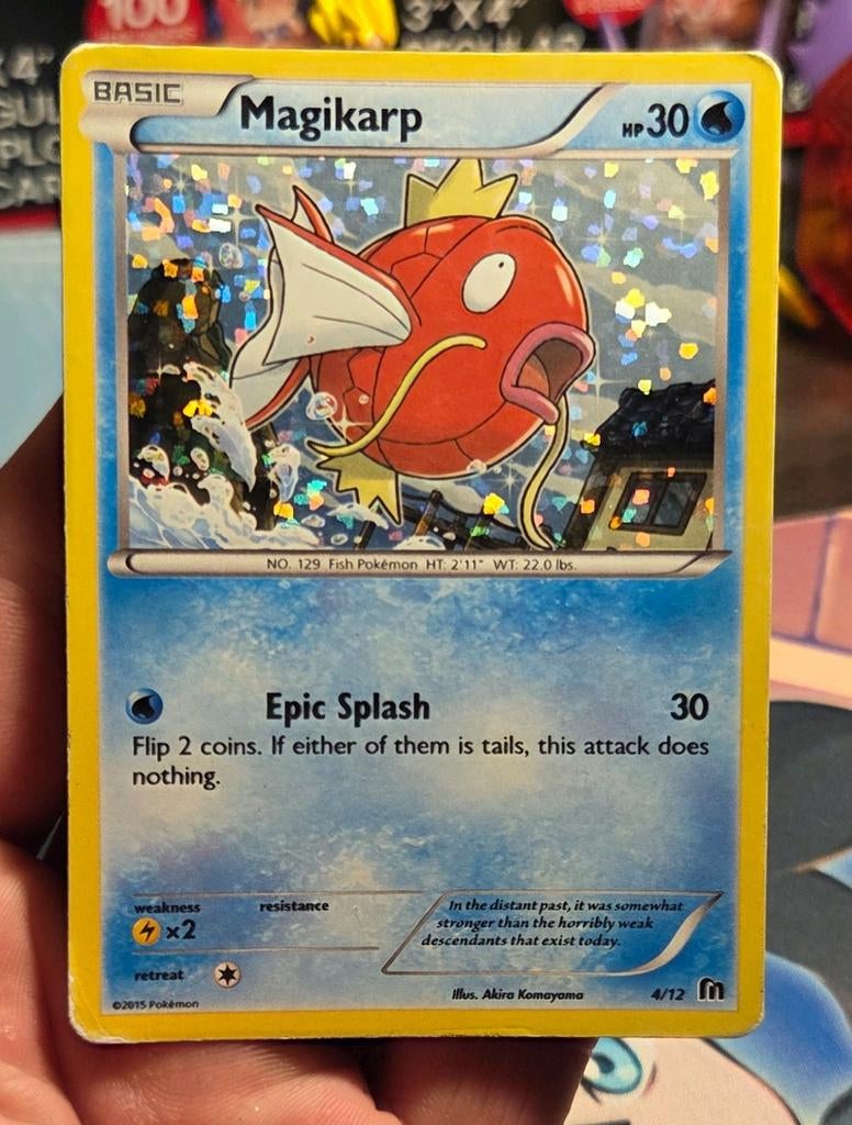 Magikarp 4/12 McDonalds 2015 Holo - PL, Ophalen of Verzenden, Zo goed als nieuw