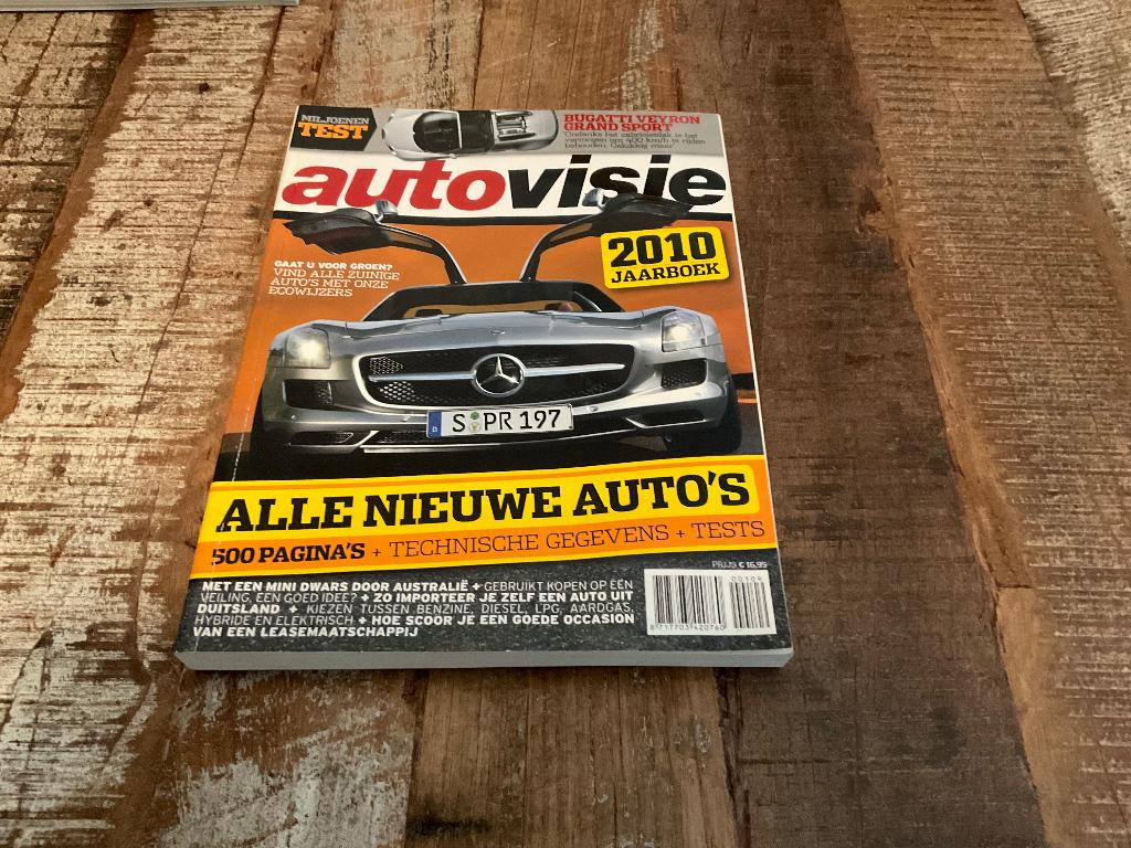 Autovisie jaarboek 2010, Ophalen of Verzenden, Zo goed als nieuw, Algemeen