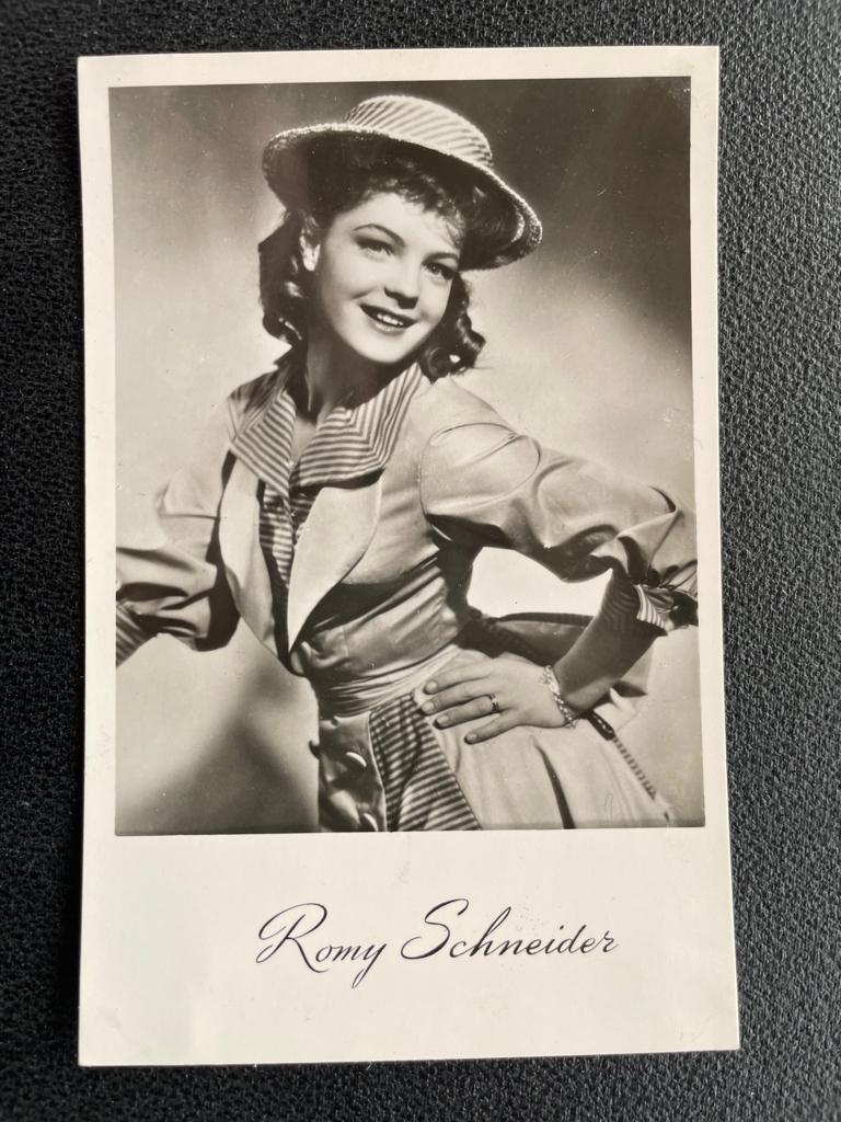 ansichtkaart / kaart van Romy Schneider 3., Verzamelen, Ansichtkaarten | Themakaarten, Verzenden, 1940 tot 1960, Sterren en Beroemdheden