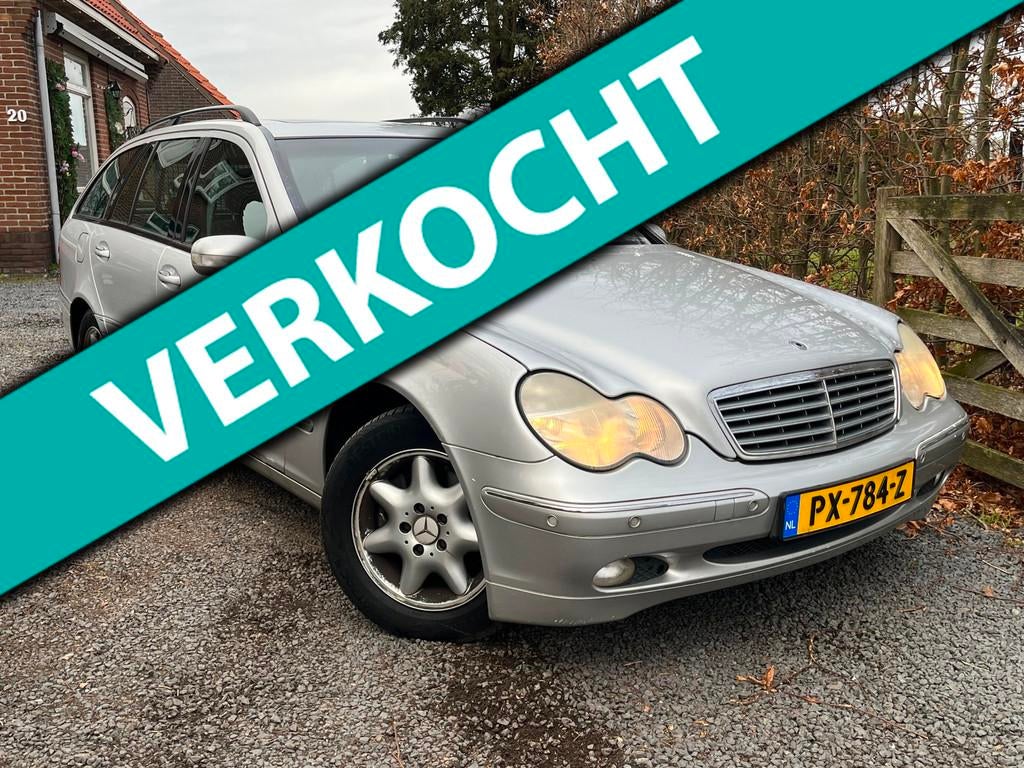 Mercedes-Benz C-klasse Combi 180 Elegance|AUTOMAAT|RIJD SUPE, Auto's, Mercedes-Benz, Bedrijf, Te koop, C-Klasse, ABS, Airbags