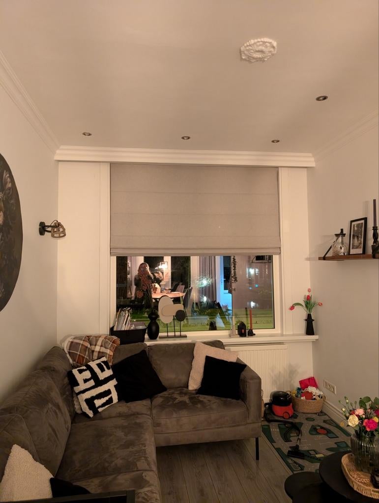 Mooi vouwgordijn, zo goed als nieuw, Zo goed als nieuw, 150 tot 200 cm, 50 tot 100 cm, Ophalen of Verzenden