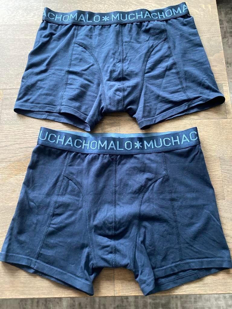 2x Muchachomalo boxershorts - Maat L - Zo goed als nieuw, Kleding | Heren, Ondergoed, Ophalen of Verzenden, Blauw, Boxer