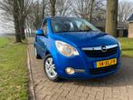 Opel Agila 1.0 12V 2012 Blauw, 31 €/maand, Blauw, Origineel Nederlands, Handgeschakeld