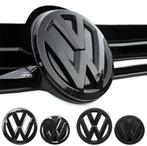VW Golf 7 Glans Zwarte Logo's Embleem Set, Ophalen of Verzenden