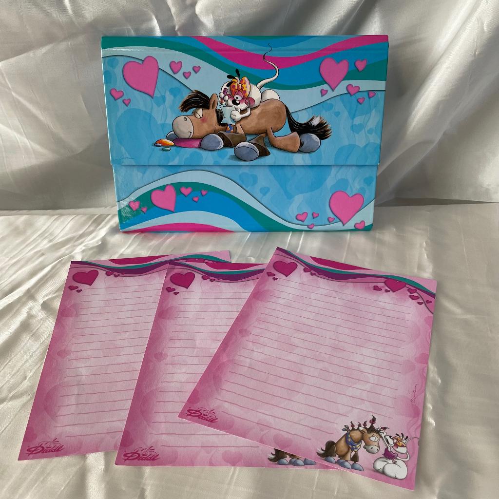 Diddl harmonica map met schrijfpapier – Depesche, Ophalen of Verzenden, Diddl, Zo goed als nieuw, Tas, Koffer of Zak