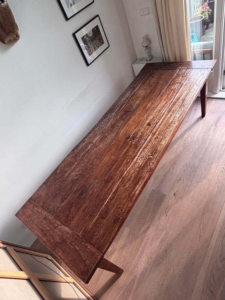 Gratis op te halen! Antieke oude kerkdeur tafel., Ophalen