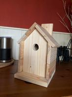 Vogelhuisje handgemaakt oph in Benningbroek, Dieren en Toebehoren, Ophalen, Nieuw, Hout, Vogelkooi