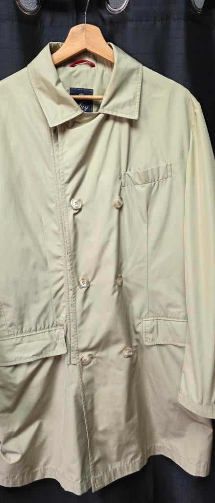 Fay Beige Double-Breasted Jas - Maat XL, Beige, Maat 56/58 (XL), Ophalen of Verzenden, Zo goed als nieuw