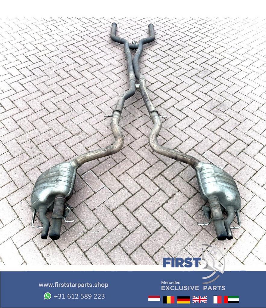 W213 E63 S AMG UITLAAT COMPLEET E KLASSE E63S PERFORMANCE ME, Auto-onderdelen, Uitlaatsystemen, Gebruikt, -, Ophalen of Verzenden