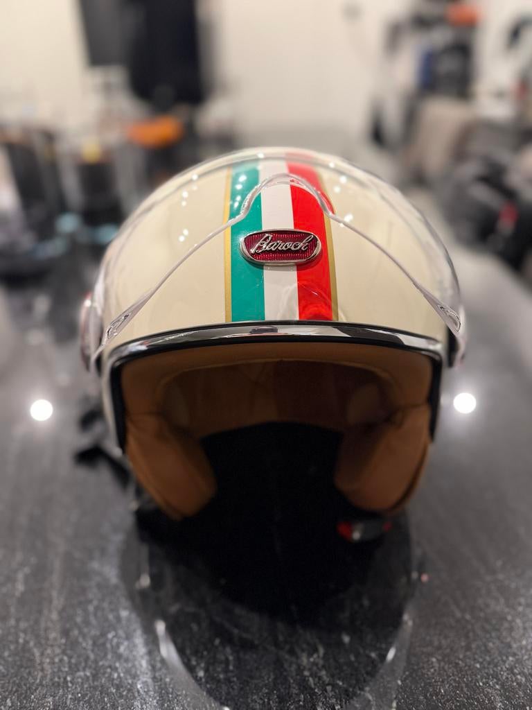 Beon helm ZGAN, Motoren, Kleding | Motorhelmen, Overige merken, Verzenden, Jethelm, Dames