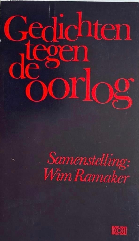 Gedichten tegen de oorlog - Wim Ramaker, Ophalen of Verzenden, Wim Ramaker, Meerdere auteurs, Gelezen