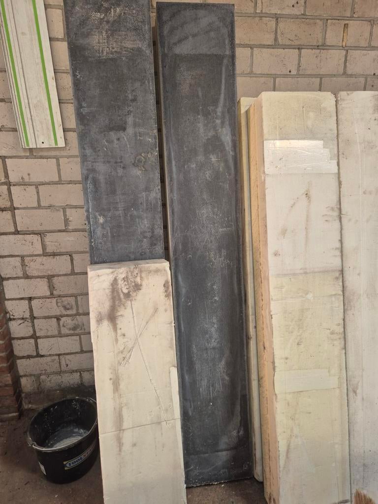 Kantplanken geïsoleerd, diverse afmetingen, Ophalen