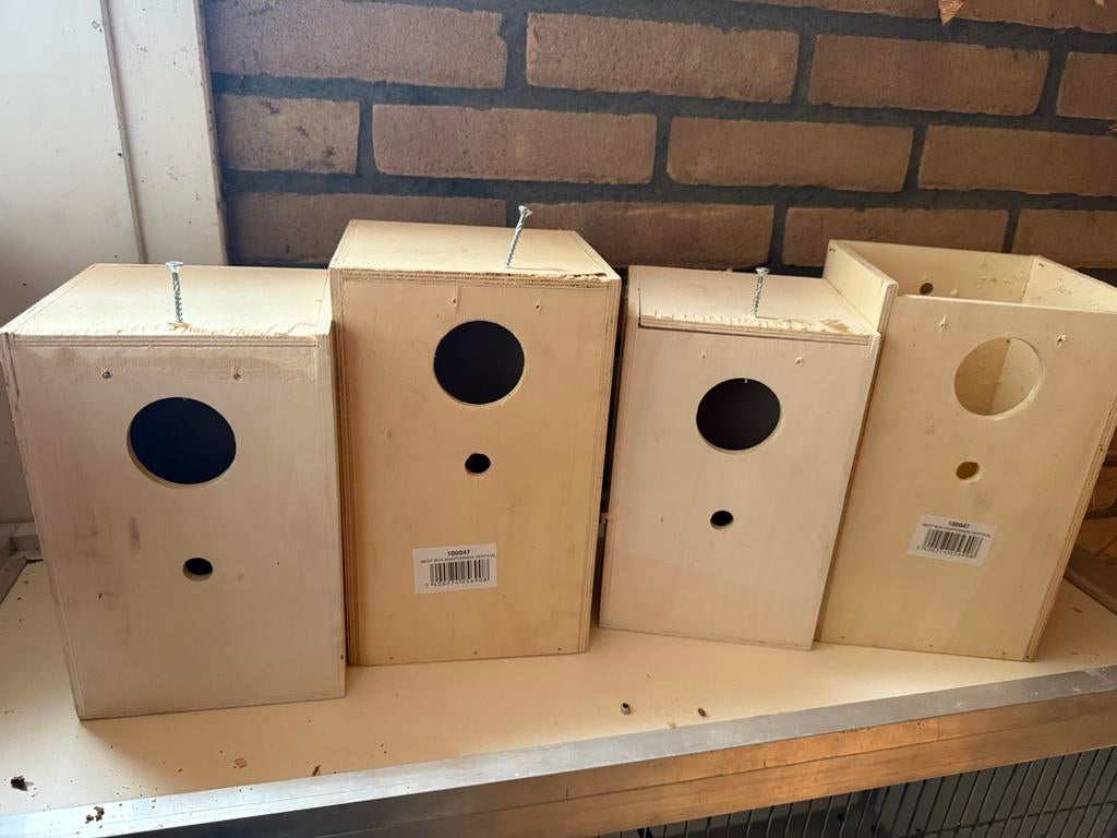 Broedblokken, Ophalen of Verzenden, Zo goed als nieuw, Kooi-accessoires