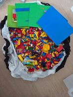 Lego bouwplaten en speelkleed met trekkoord, Ophalen