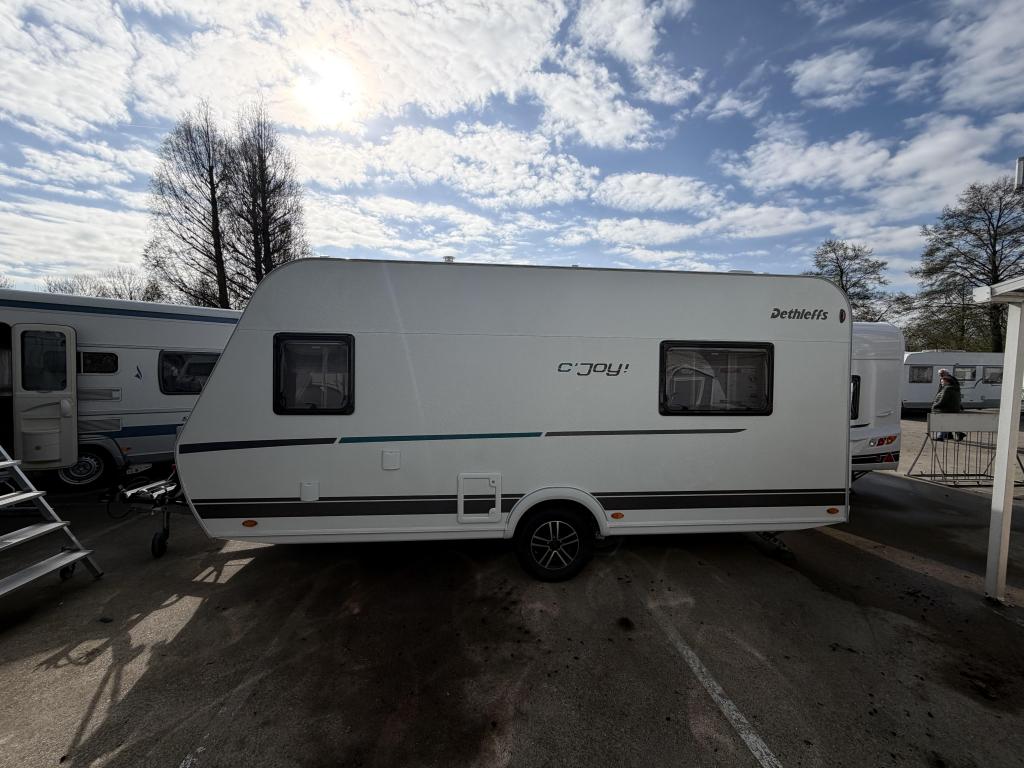 Dethleffs C'Joy 460 EL +1360KG+Mover+Luifel+fietsendrager, Standaardzit, Schokbreker, Bedrijf, Dethleffs