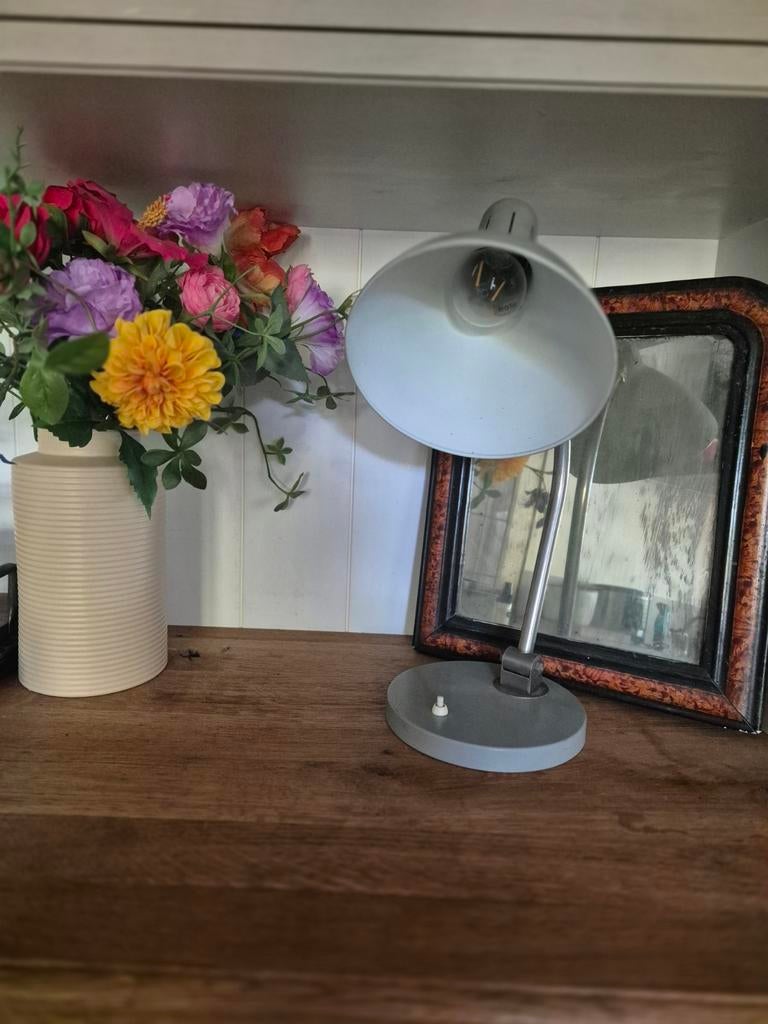 Vintage Hala bureaulamp - Authentiek en in mooie staat, Ophalen of Verzenden