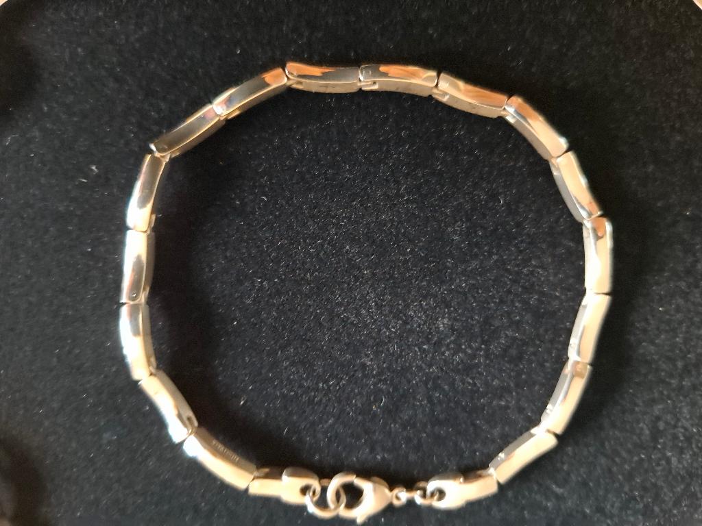 Boccia Titanium Dames Armband 21 cm, Ophalen of Verzenden, Zo goed als nieuw, Overige kleuren, Overige materialen