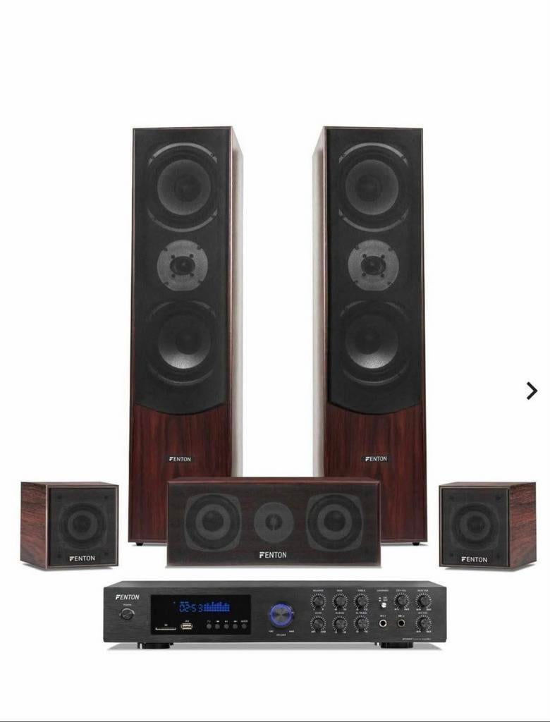 Fenton Home Cinema-set, Ophalen of Verzenden, Gebruikt, Overige systemen, Overige merken