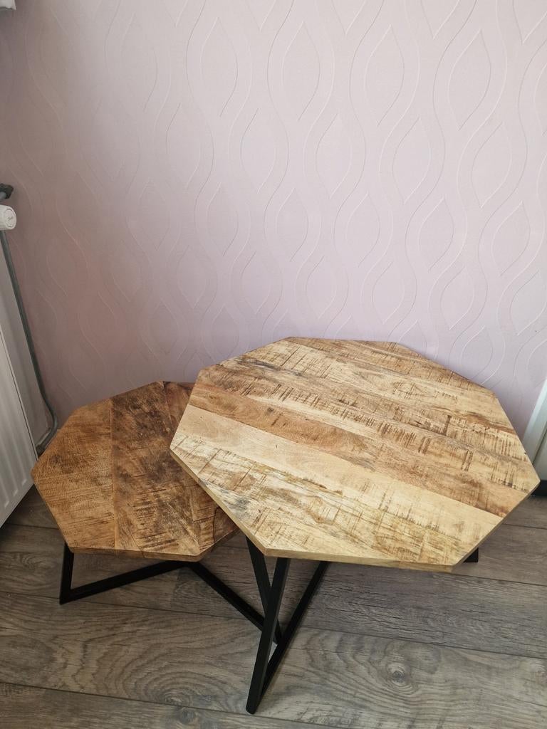 By Boo salontafel octagon, Ophalen, 50 tot 100 cm, 50 tot 100 cm, Zo goed als nieuw