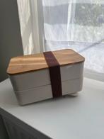 Bento Box Lunchbox met Bestek, Ophalen of Verzenden, Zo goed als nieuw