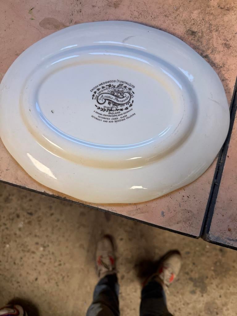 Enoch Wedgwood Asiatic Pheasants servies - 49 delig, Huis en Inrichting, Keuken | Servies, Gebruikt, Ophalen of Verzenden, Wedgwood