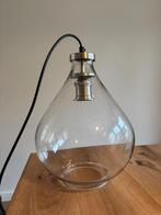 Glazen hanglamp, Ophalen, Zo goed als nieuw, Glas, Minder dan 50 cm