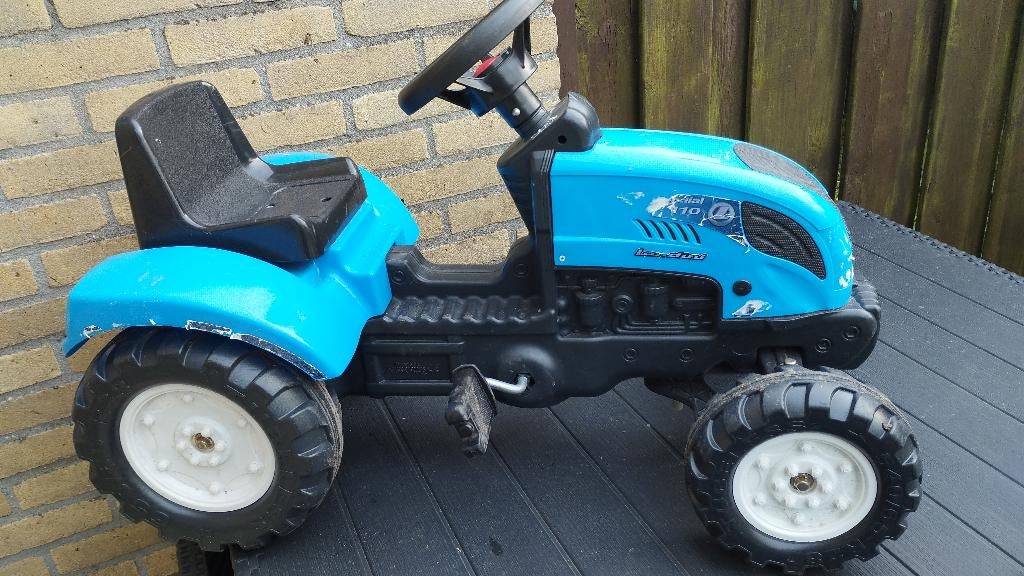 Tractor voor een peuter, Ophalen, Gebruikt