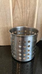 RVS bakje houder, Ophalen, Zo goed als nieuw