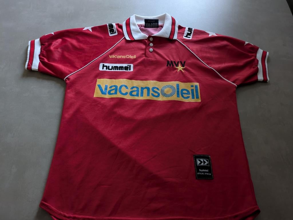 Voetbalshirt MVV Maastricht vintage shirt 1999 Zeldzaam, Sport en Fitness, Ophalen of Verzenden, Zo goed als nieuw, Shirt