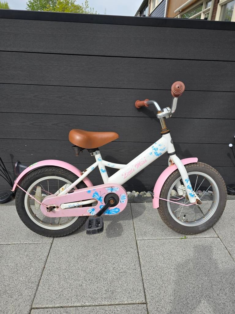 Kinderfiets 14 inch - Little Miss, Ophalen, Gebruikt, Minder dan 16 inch, Little Miss
