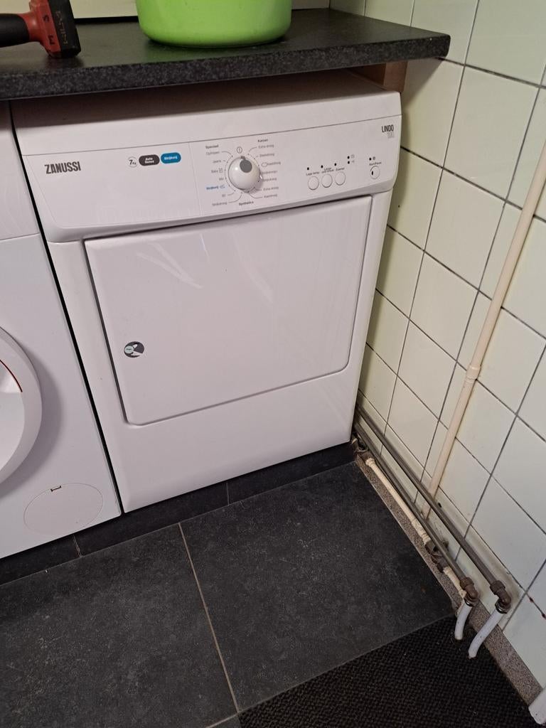 Zanussi wasdroger met slang, 8 jaar oud, weinig gebruikt, Witgoed en Apparatuur, Wasdrogers, Ophalen