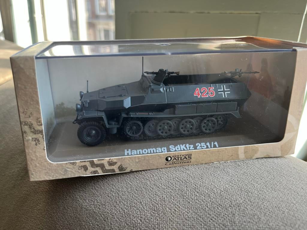 Hanomag SdKfz 251/1 Halftrack Model - Atlas Editions, Overige merken, 1:50 of kleiner, Overige typen, Nieuw