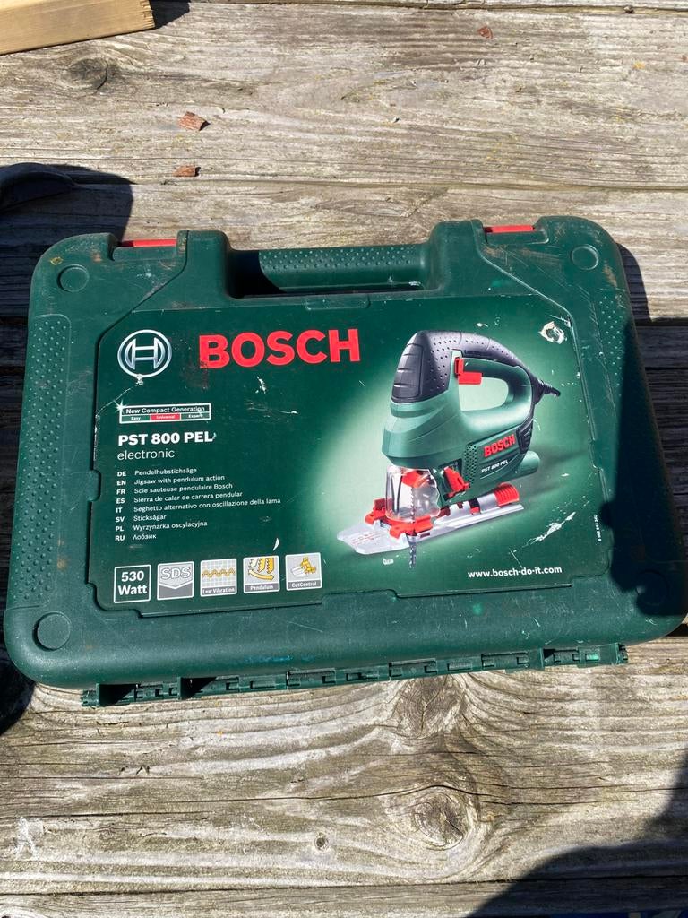 Decoupeerzaag - bosch - weinig gebruikt!, Ophalen, Gebruikt, Minder dan 600 watt