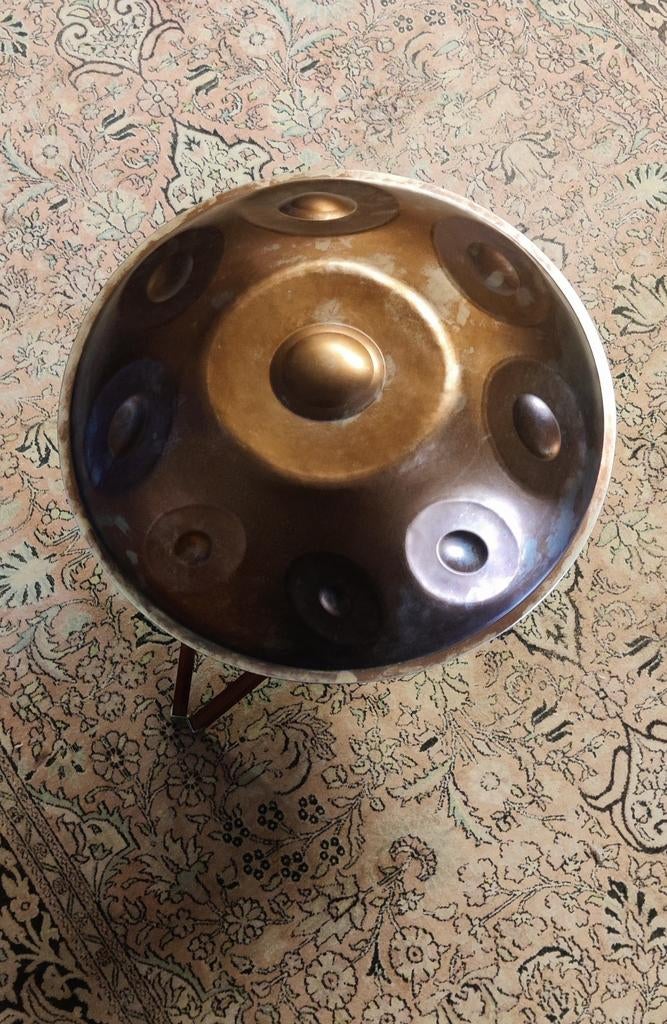 F#2 Nordlys 15 Handpan - Ember Steel, Muziek en Instrumenten, Ophalen, Nieuw, Melodische percussie