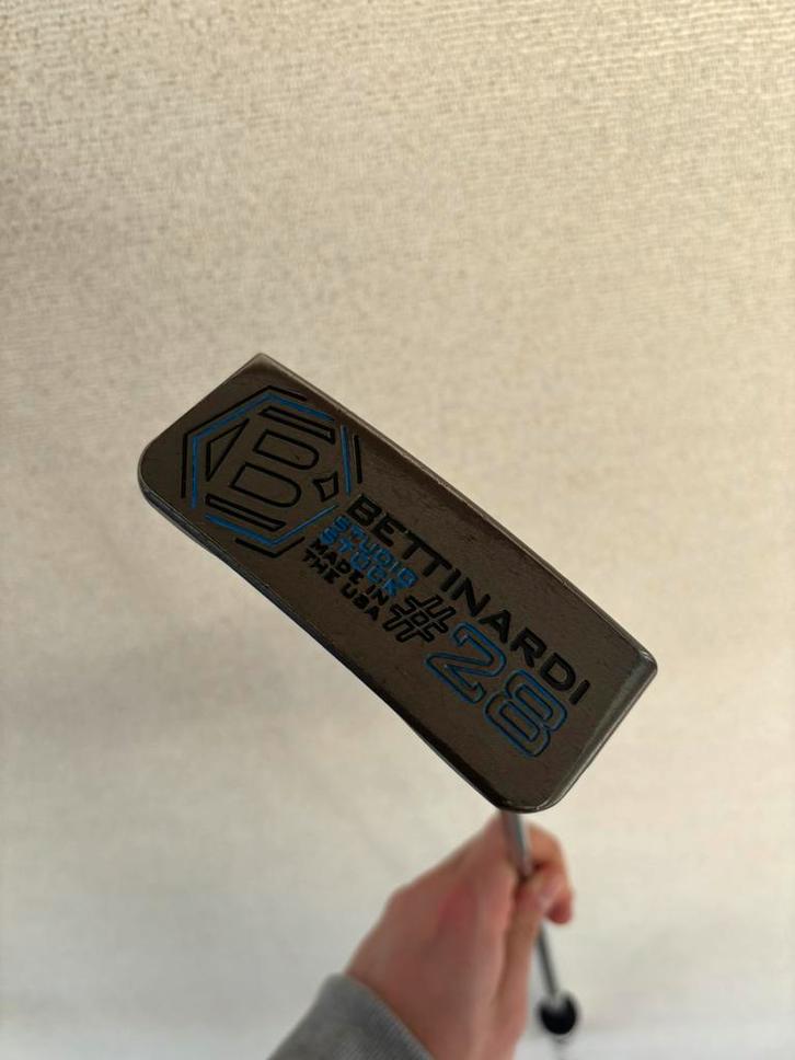 Bettinardi Studio Stock #28 Putter | Erg Nette Staat, Sport en Fitness, Golf, Zo goed als nieuw, Club, Ophalen of Verzenden