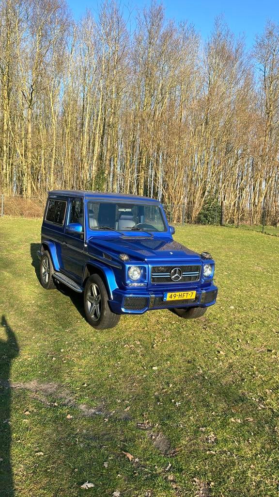 Mercedes-Benz Mercedes 1983 Blauw G klasse, Auto's, 125 pk, Blauw, 2500 kg, Stationwagon