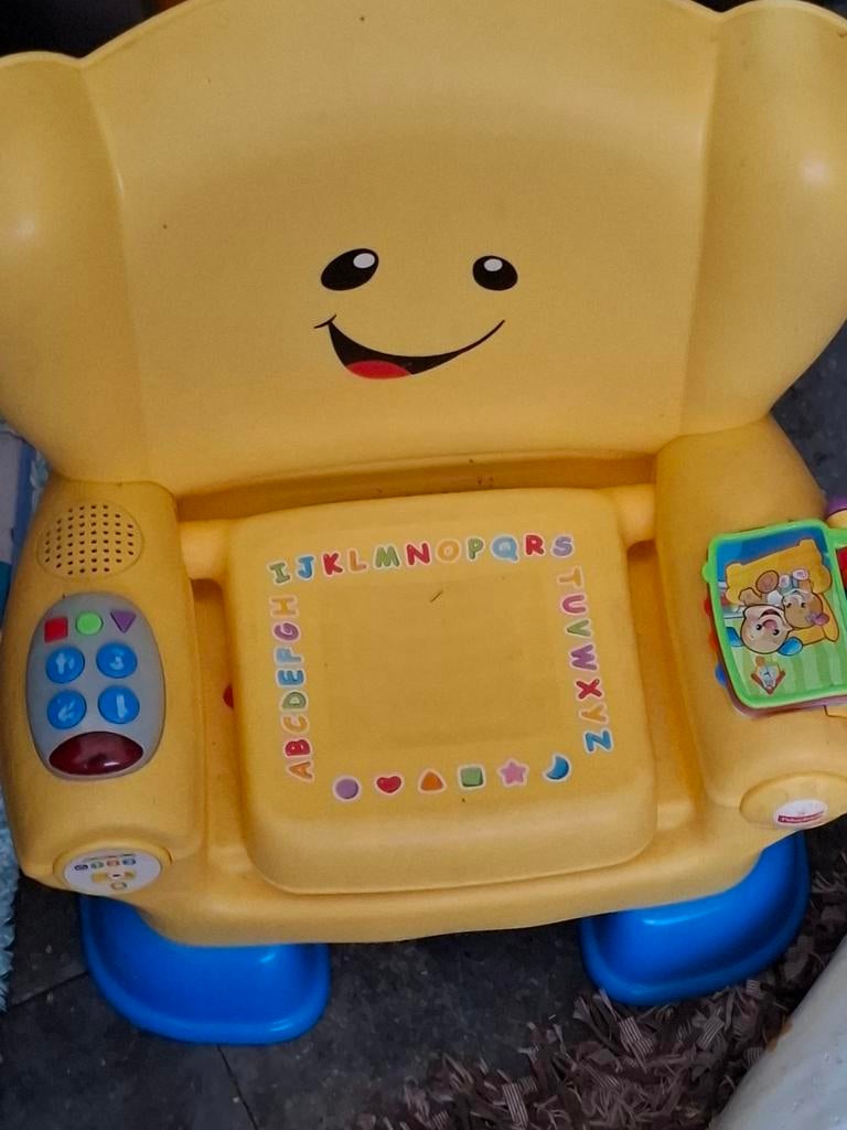 Fisher price leuk stoeltje, Kinderen en Baby's, Ophalen of Verzenden, Gebruikt, 6 maanden tot 2 jaar