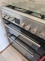 Belling gasfornuis met dubbele oven RVS, Ophalen