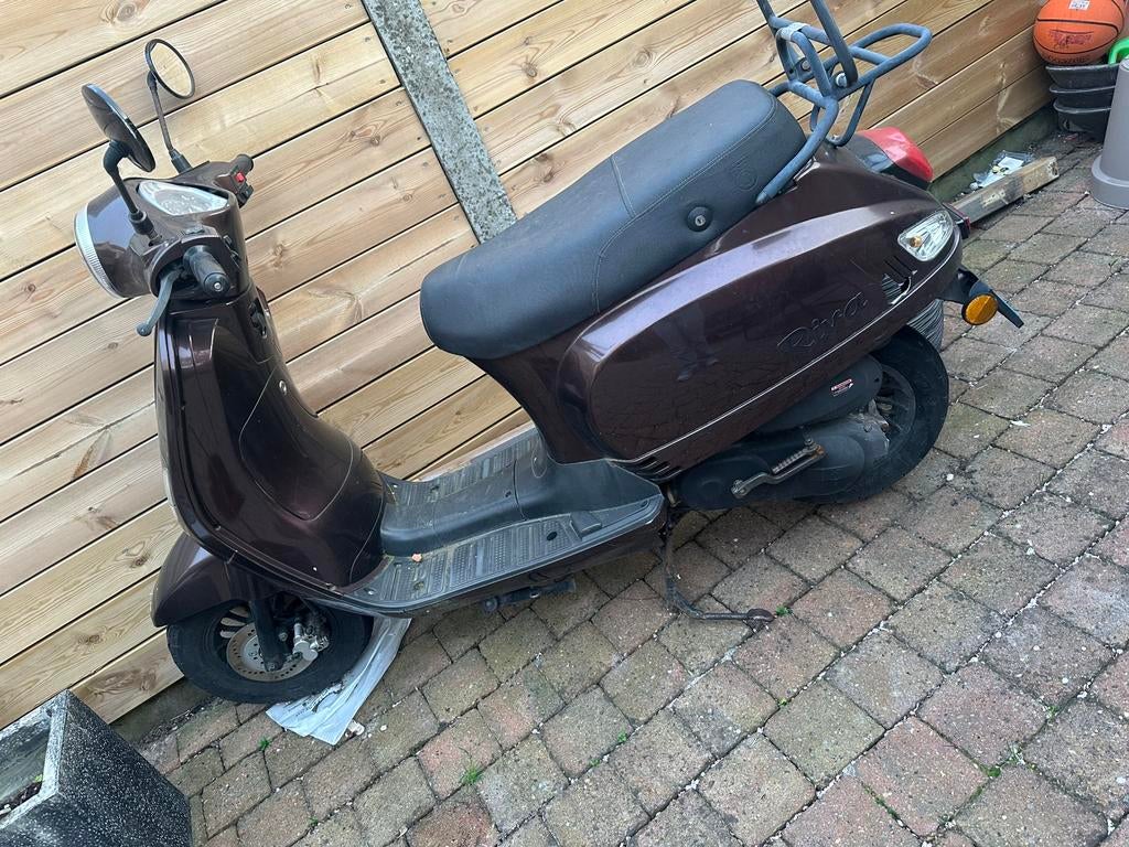 scooter, Fietsen en Brommers, Snorfietsen en Snorscooters, Ophalen, Gebruikt, Benzine, Overige merken