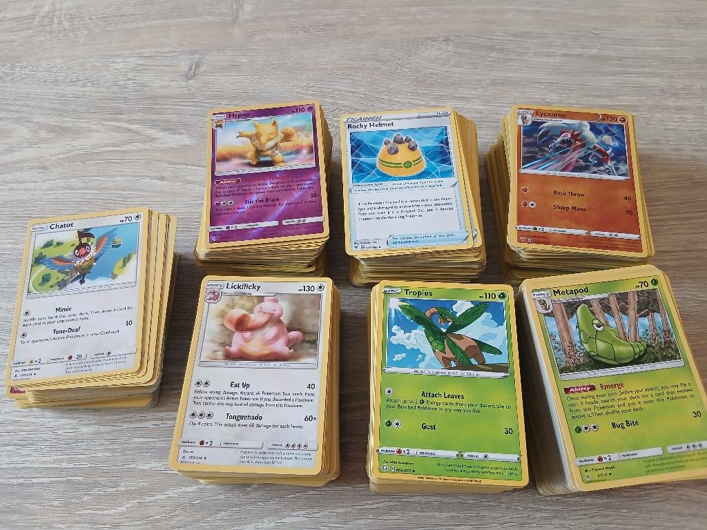 Pokemonverzameling (meer dan 1000 kaarten), Ophalen of Verzenden, Zo goed als nieuw, Meerdere kaarten
