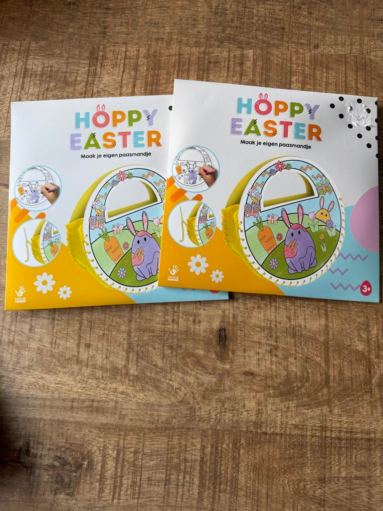 Nieuw! 2x zelf paasmandje maken, Diversen, Ophalen of Verzenden, Nieuw