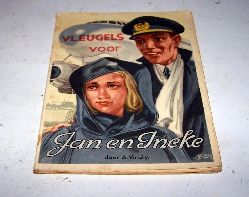 A. Viruly-Vleugels voor Jan en Ineke.Rijkspostspaarbank 1951, Ophalen of Verzenden, Zo goed als nieuw, Boek of Tijdschrift