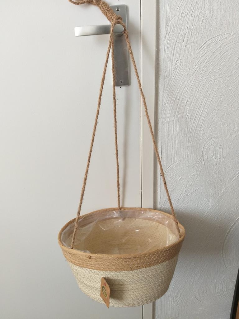 Nieuwe plantenhanger van XENOS 30 x 15 cm, Ophalen, Nieuw, Rond