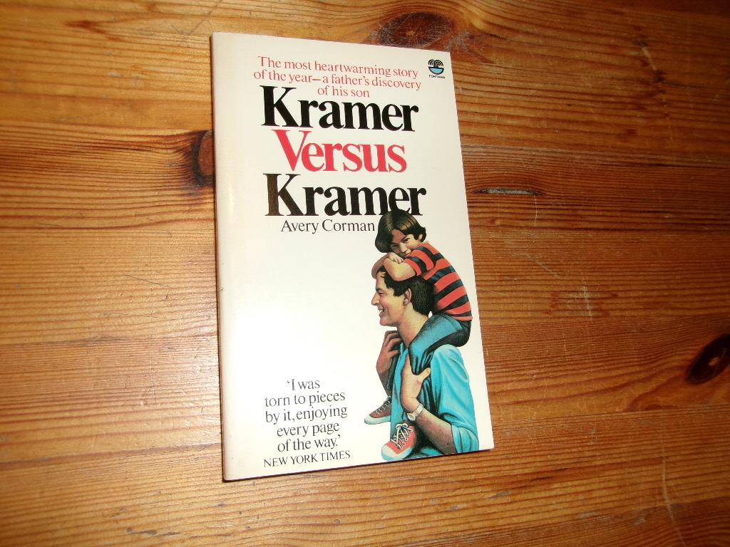 Avery Corman - Kramer Versus Kramer, Boeken, Ophalen of Verzenden, Gelezen