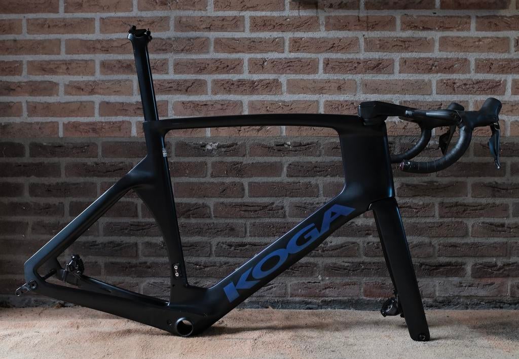 Koga Kinsei disc frame en brake kit, 28 inch, Carbon, Heren, Ophalen of Verzenden